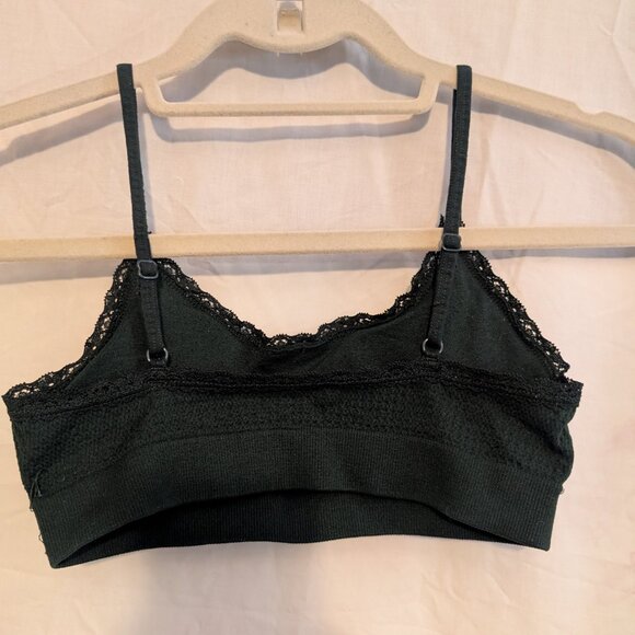 Aeropostale Seriously Soft Seamless Bralette, Size Small, Hunter Green - Picture 4 of 5